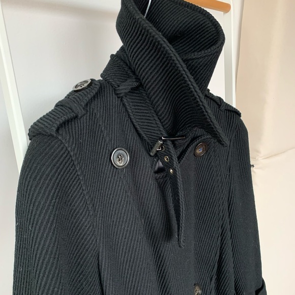 Andrew Marc • Tailored double breasted long coat - Picture 6 of 16